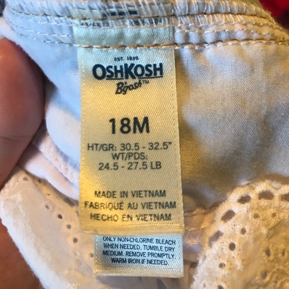 Sold ♏ 18M OshKosh Bgosh overalls dress - Picture 5 of 6